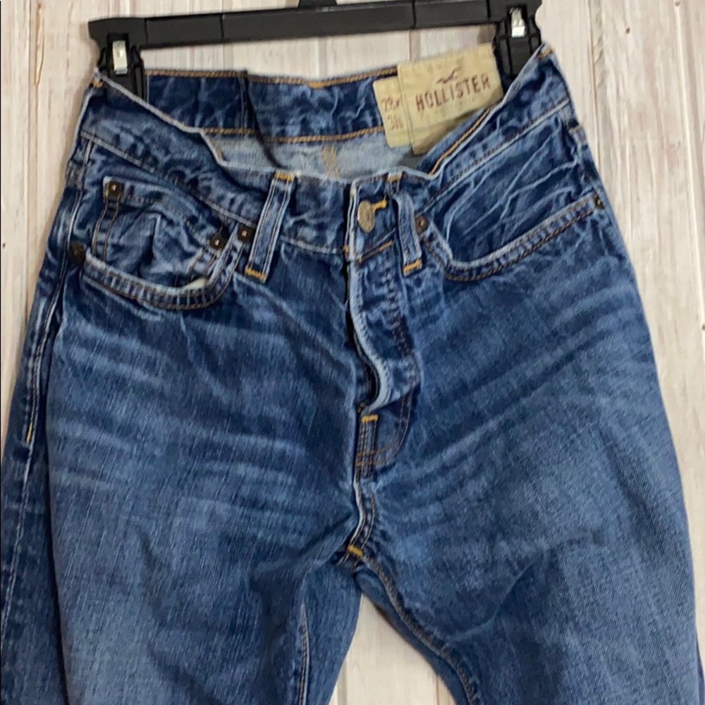 Hollister Hermosa Low rise boot cut jeans 28W 30L